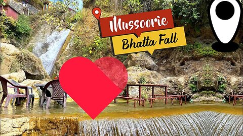 Bhatta Falls Mussoorie, Uttarakhand | Tourist Places of Mussoorie | One Best Waterfall of Mussoorie