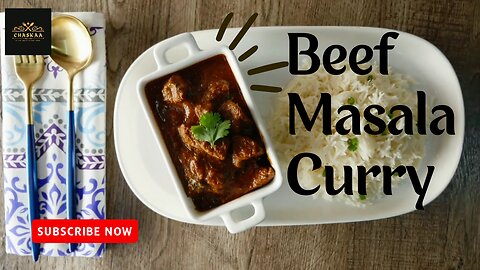 Beef Masala Curry _ RECIPE _ by Chaskaa Foods
