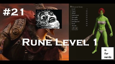 Elden Ring | Rune Level 1 | Part 21 | Learning Maliketh + Silly Hat Saturday