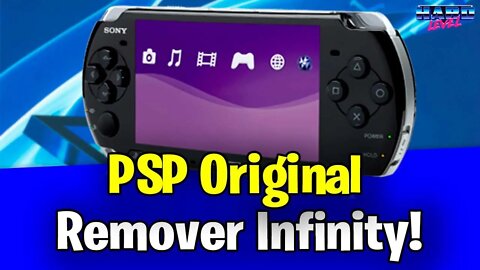 PSP Original de novo! Como remover o Infinity!