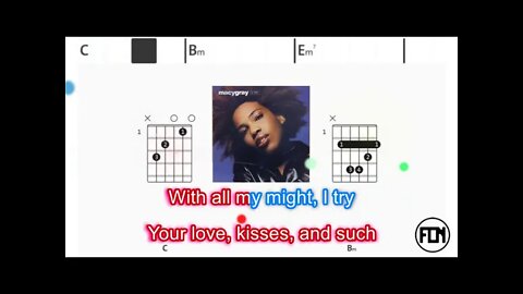 Macy Gray - I try - (Chords & Lyrics like a Karaoke)