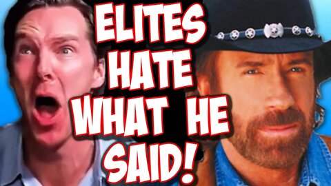 What Chuck Norris Just Said Makes Hollywood Angry!