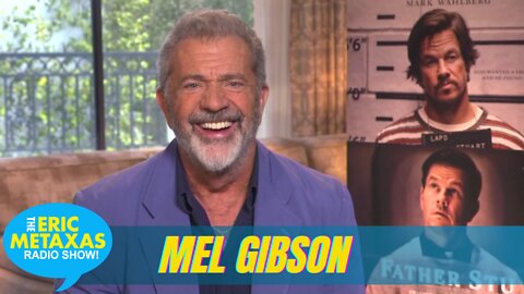 Mel Gibson on His Latest Film "Father Stu" Starring Mark Wahlberg