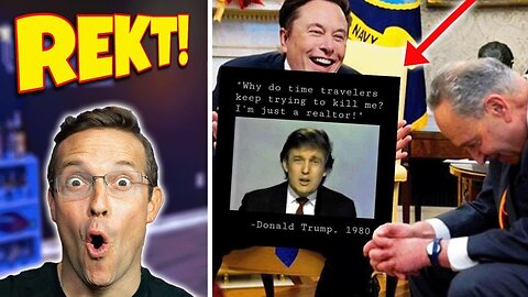Elon Musk's SAVAGE Trump Arrest Meme BREAKS Internet | RATIOS Schumer | Trump Calls Elon A 'Genius'