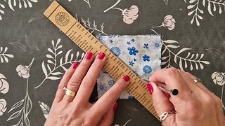 This patchwork pattern was so easy for a beginner like me.