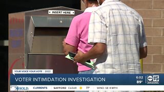 Voter intimidation investigation in Maricopa County