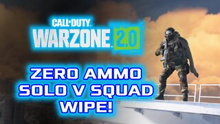 WARZONE 2 DMZ Solo v Squads!