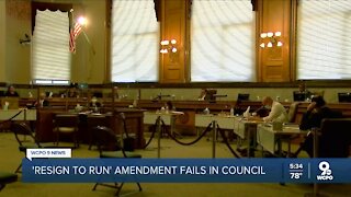 Council shoots down 'resign-to-run' charter amendment
