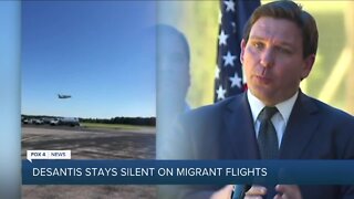 Florida Gov. DeSantis, administration remain unusually quiet about alleged involvement in migrant flights to California