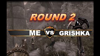 Follower Sparring in Skyrim 04 Grishka