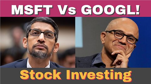 Google Stock Crashed! Microsoft Stock Went Up! Why? Stock Investing for Beginners