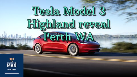 Model 3 Highland unveiling in Perth