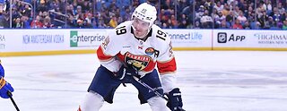 Auston Matthews Florida Panthers - Toranto Maple Leafs- Game 2- 54 NHL Playoffs