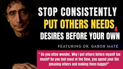 STOP PUTTING OTHERS FIRST | Why Putting Yourself Before Others Is Not Selfish?