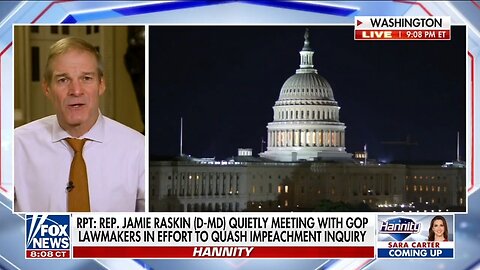 Rep Jim Jordan: It's Ridiculous To Say There's No Evidence Against Joe Biden