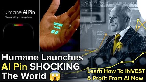 Humane Launches AI Pin SHOCKING The World