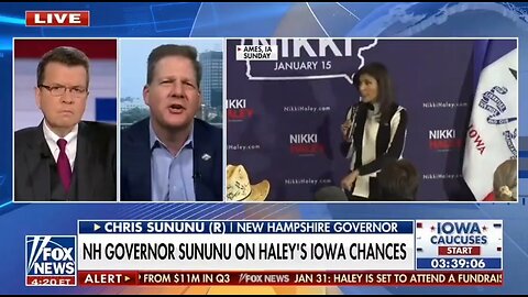 Gov Chris Sununu Calls On Democrats To Caucus For Nikki Haley in Iowa