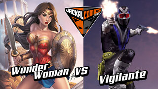 WONDER WOMAN Vs. VIGILANTE - Comic Book Battles: Who Would Win In A Fight?