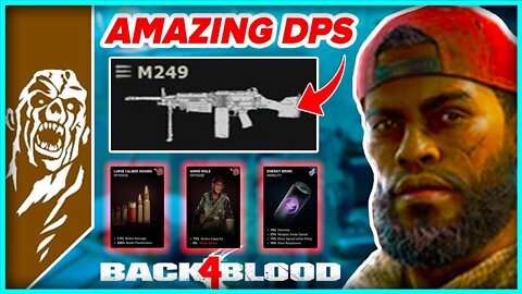 HIGH FIRE RATE DPS M249 LMG DECK BUILD! - Back 4 Blood December Christmas Holiday Post Update Build