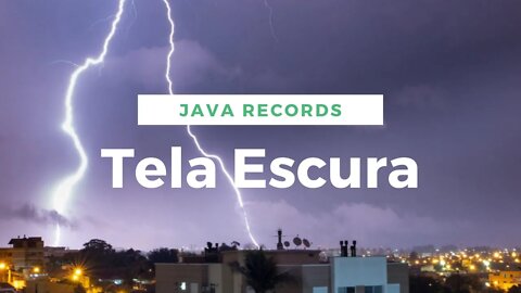 Som de Natureza - Chuva com Trovão em Telhado de metal - Durmir Relaxar - Tela escura