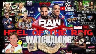 WWE MONDAY NIGHT RAW LIVE WRESTLING WATCHALONG 🤼
