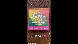 4/15/24 card: life loves me