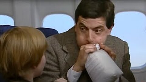 Safe Flight Mr Bean! | Funny Clips