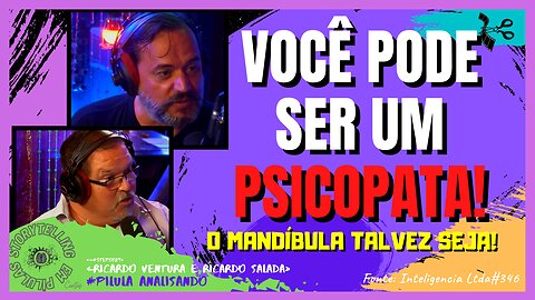 DEBATE CRIMES COMO IDENTIICAR um PSICOPATA? RICARDO VENTURA E RICARDO SALADA DEBATE CRIMES REAIS