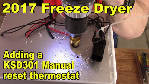 KSD301 Manual reset Thermal Fuse Cut-off Limiter Install