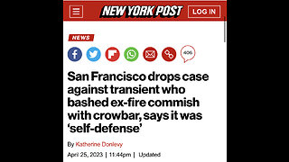 SF Drops Charges Again - What a shocker!