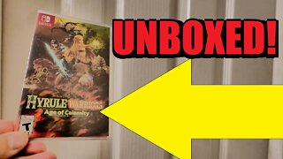 Unboxing Hyrule Warriors: Age of Calamity