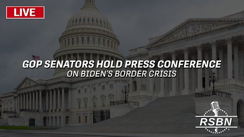 LIVE: GOP Senators Hold Press Conference on Biden’s Border Crisis - 6/4/24