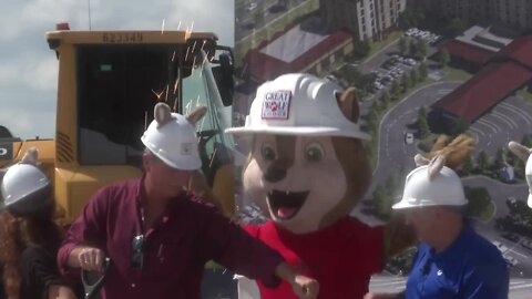 RAW: Great Wolf Lodge groundbreaking