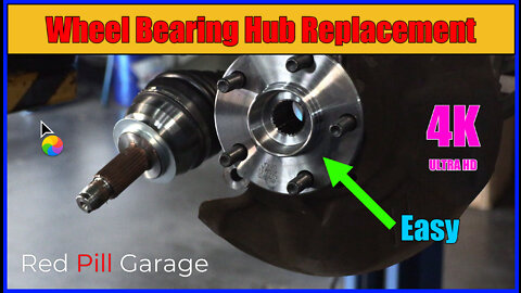How To Replace a Wheel Bearing Subaru. Ep28