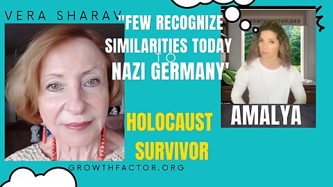 HOLOCAUST SURVIVOR VERA SHARAV ON NUREMBERG, GIFTING YOU PERMISSION TO SHOUT FROM ROOFTOPS!