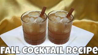 Cinnamon Maple Whisky Sour | Cocktail Recipes with Whiskey