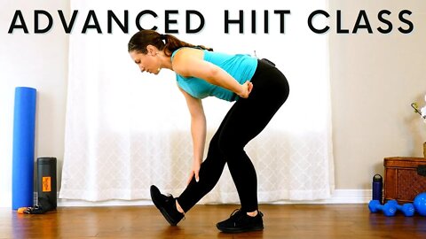 Advanced HIIT Workout, 20 Minute Fat-Burning Intense Exercises for Weight Loss, Fitness Routine