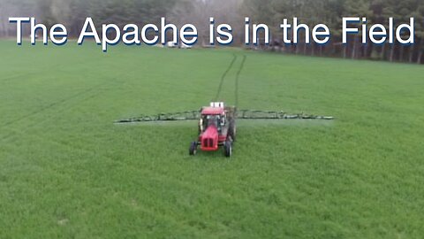 The Apache is in the field