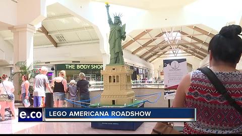 LEGO sculptures take over Boise Town Square Mall