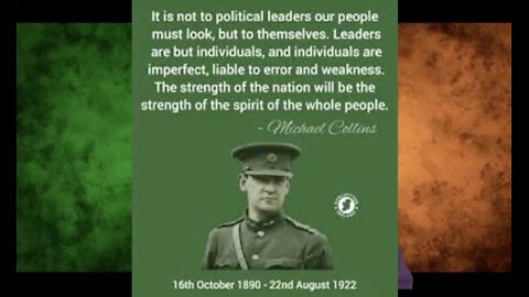 Michael Collins returns to send the World a Message - Easter Rising 2024