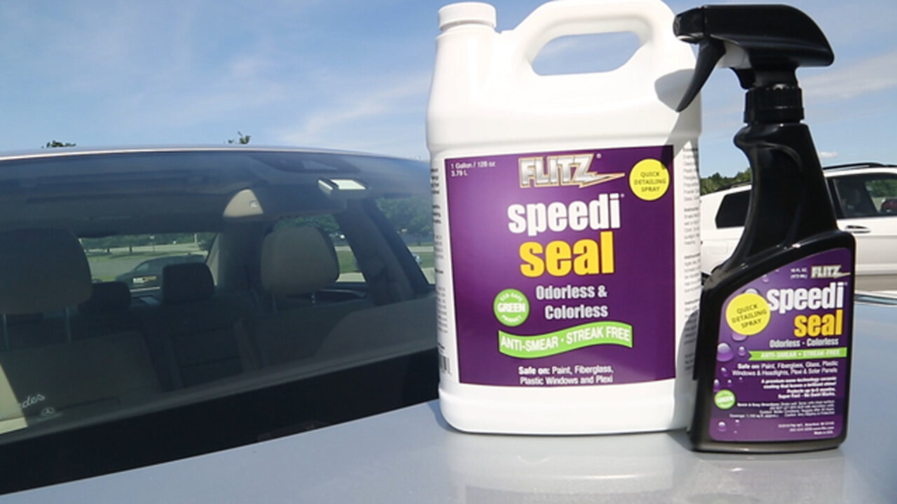 FLITZ Speed Seal Ceramic Quick Detailer – 16oz Spray Bottle – Made In USA