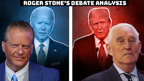 Roger Stone Gives Analysis of Biden-Trump Debate Who Will Replace Biden?