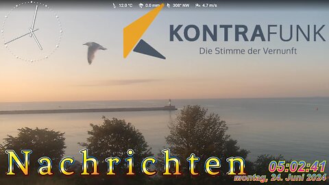 Nachrichten Kontrafunk 24.06 2024 - 05:00 Uhr #glaubewenig, #hinterfragealles, #denkeselbst