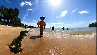 A Day at the Beach in Port Dickson, Malaysia