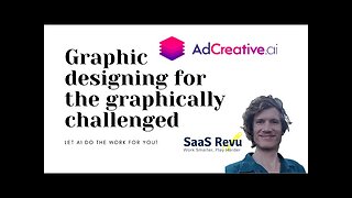 Adcreative Ai Review Walkthrough - Using Ai to create graphics without the need for Canva!
