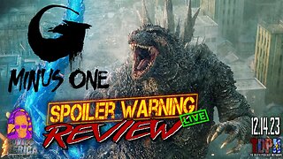 Godzilla Minus One (2023) 🚨SPOILER WARNING🚨Review LIVE | Movies Merica | 12.14.23