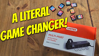 A LITERAL Game Changer! | UNITEK Nintendo Switch Game Card Reader