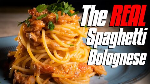 How to Make SPAGHETTI ALLA BOLOGNESE | The REAL Italian Recipe