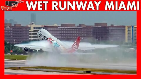 RUNWAY IS WET Miami International Airport