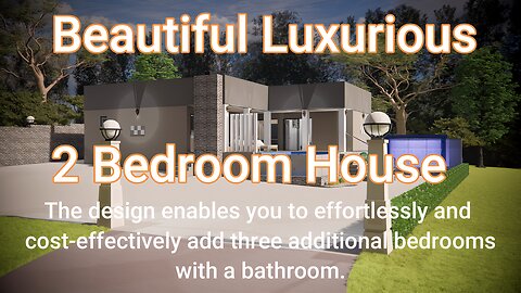 2 Bedroom Luxurious 145m2 House. Walk-in closet, Big Bathroom, Bar, Built-in barbecue, Pool
